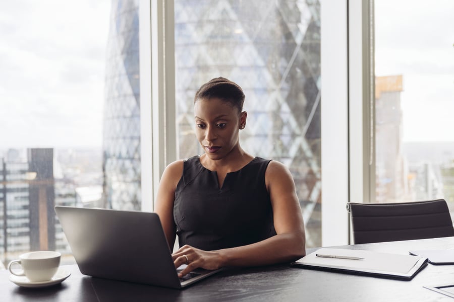 corporate professional working in the UK