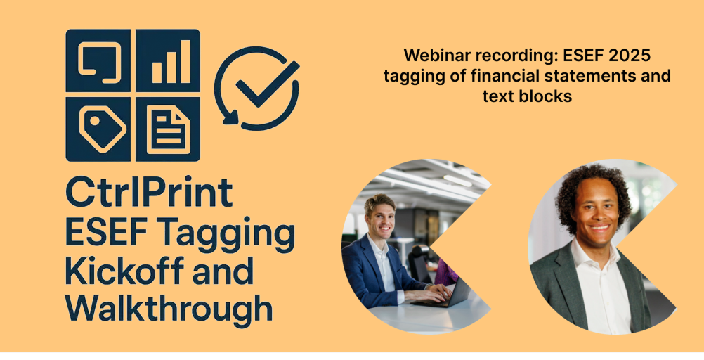 ESEF 2025 walkthrough - video guide