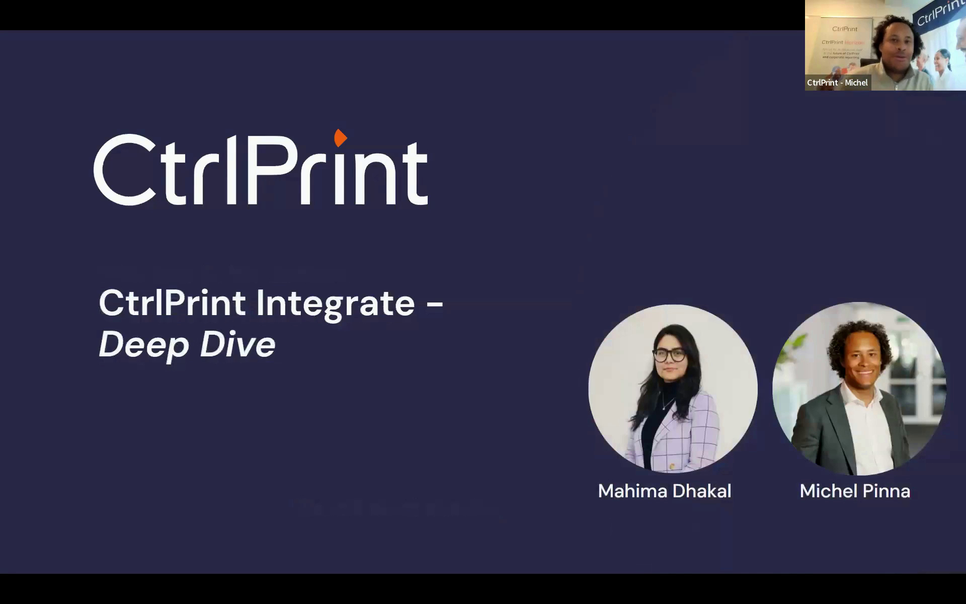Recording: CtrlPrint Integrate Deep Dive